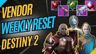 Destiny 2 Weekly Reset Inventory for Eververse, Ada-1, and Nightfall rotation 3/4/25