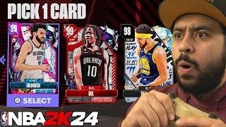 We Got the Guaranteed Free Player Option Pack with Random Dark Matters or Opals! NBA 2K24 MyTeam