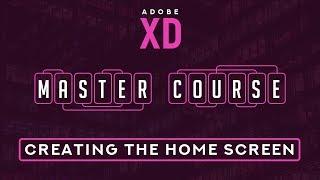 10. Creating a Home/Menu Screen in Adobe XD!