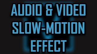 Sony Vegas Pro 11 - How to Create an Audio Slow Motion Effect [2022]