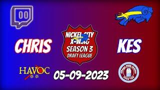 Draft League S3: Chris v Kes