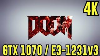 DOOM 2016: GTX 1070 | Ultra - 4K [DSR] | FRAME-RATE TEST