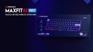 South-facing and underglow RGB | Fantech MAXFIT61 FROST Keyboard Unboxing