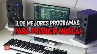 ¡Los MEJORES programas para HACER MÚSICA!