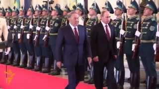 Putin, Nazarbaev Discuss Regional Security In Astana