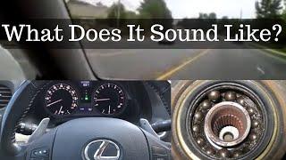 2006 Lexus IS250 Wheel Bearing Noise - What it Sounds Like
