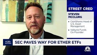 Ether ETFs without staking would hurt total returns, says CoinShares' Steven McClurg