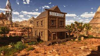 Let's Build a Sheriff & Jailhouse in ARK: Survival Ascended!