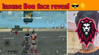 Insane lion face reveal  pubg mobile lite