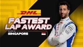 Daniel Ricciardo Sets The Fastest Lap | 2024 Singapore Grand Prix | DHL