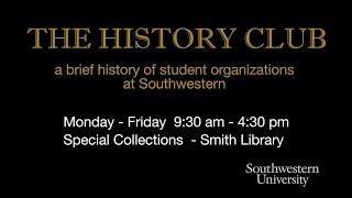 Special Collections - History Club