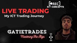 Day Trading Live Using ICT Concepts - 2024 08 29 (stopped in profit)