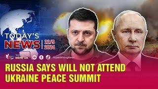 Today's News - 22/09/2024: Russia says will not attend Ukraine peace Summit