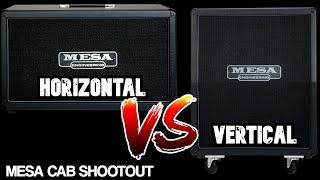 MESA BOOGIE CAB SHOOTOUT || Vertical Vs Horizontal