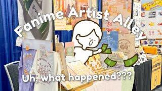 Fanime 2024  Artist Alley Vlog: Uh, What Happened???