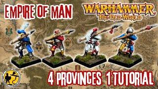 Warhammer: The Old World | Empire of Man | 4 Provinces 1 Tutorial