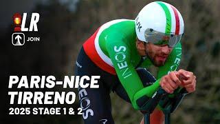 Paris-Nice Stage 2 & Tirreno-Adriatico Stage 1 (ITT) | Lanterne Rouge x JOIN Cycling