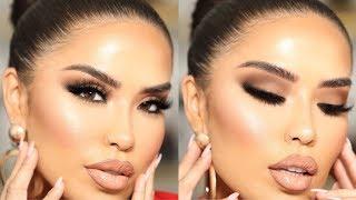 NEUTRAL SMOKEY V-DAY MAKEUP |iluvsarahii