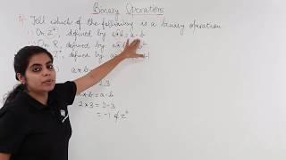 Class 12th – Binary Operations Numerical Example-2 | Relation and Functions | Tutorials Point