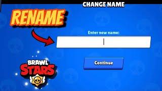 Brawl Stars Name Change Tutorial - RENAME LIKE A BEAST!