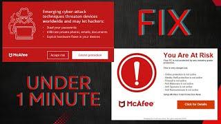 [100% WORKING] How to STOP McAfee Popups on Windows or Mac