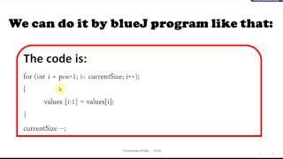 Remove an element from array