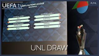 UEFA Nations League DRAW! | 2024/25 Knockout Stage and Play-Offs