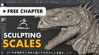 Sculpting Scales in ZBrush