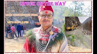 Ghanshyam weds Babita | Stuck on the way due to Construction work |  Interview