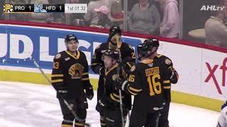 Providence Bruins Ryan Fitzgerald 2018-19 Goal Highlights