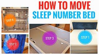 How To Move a Sleep Number Bed & Frame     Very Easy!