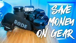 8 Tips To SAVE MONEY on CAMERA GEAR