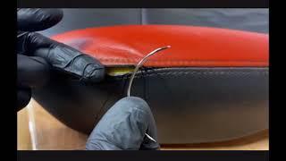 How To Hand Sew A Broken Seam On A Leather Car Seat