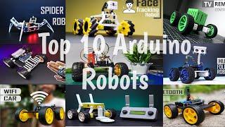 Arduino Robots || Top 10 Arduino Robots || Arduino Projects || Top New 2022  || Drab Tech