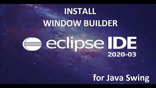 How to Install Window Builder in Eclipse