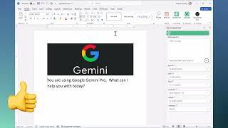 Adding Google Gemini Pro AI to Microsoft Office.