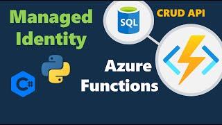 How to Setup Auth with Managed Identity - Build a CRUD API with Azure Functions and SQL server