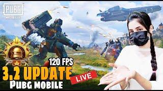 PUBG MOBILE 3.2 LIVE  ( WITH 120 FPS )  AJ KARUNGI SABKA MINUS  | PUBG LIVE | TMG AMNA LIVE