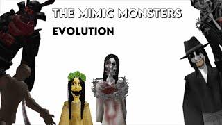 The Mimic Monsters Evolution ( Chapter 3 - 4 ) | Roblox The Mimic