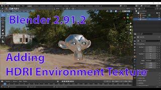 Blender 2.91.2 | HDRI Environment Texture quick tutorial