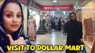 Visit To Dollar Mart Hadri Market karachi Aj  kiy Mazy  @Sumairasyedvlog08