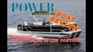 (live) #Princecraft SPORTFISHER 23-2RS PONTOON AND FISH BOAT (WALK THROUGH)