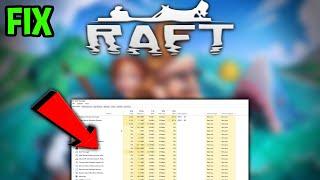 Raft – Fix Not Launching – Complete Tutorial