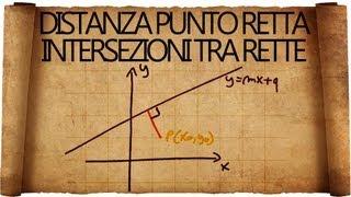 Distanza Punto Retta e Intersezione tra Rette