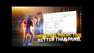 AUTO DRAG AIMBOT FREE FIRE  UNIVERSAL MACRO TOOL SETTINGS NO RECOIL NO/BAN 100%