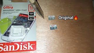 ORIGINAL 32GB MEMORY CARD VS FAKE
