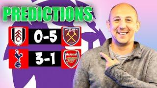 Tottenham To Win The NLD! Premier League Predictions Week 4