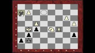 Chess Puzzle: Luzhin defence puzzle (Re-release version) by Vladimir Nabokov (Chessworld.net)