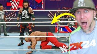 JACOB FATU came to FIGHT the MONSTER BRAUN STROWMAN in WWE