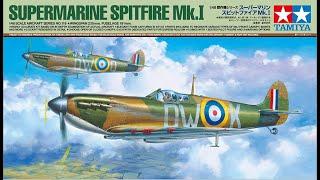 Supermarine Spitfire Mk.I : In Box Review : Tamiya : 1/48 Scale